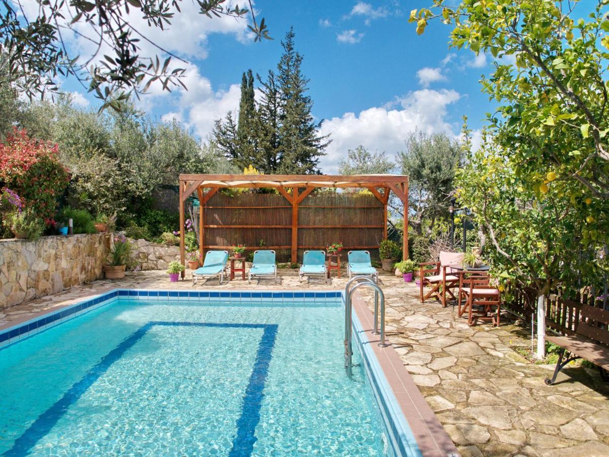Villa Toula With Pool Nr Armeni Crete Makhairoí 外观 照片