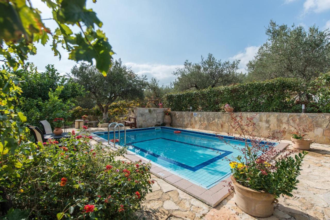 Villa Toula With Pool Nr Armeni Crete Makhairoí 外观 照片