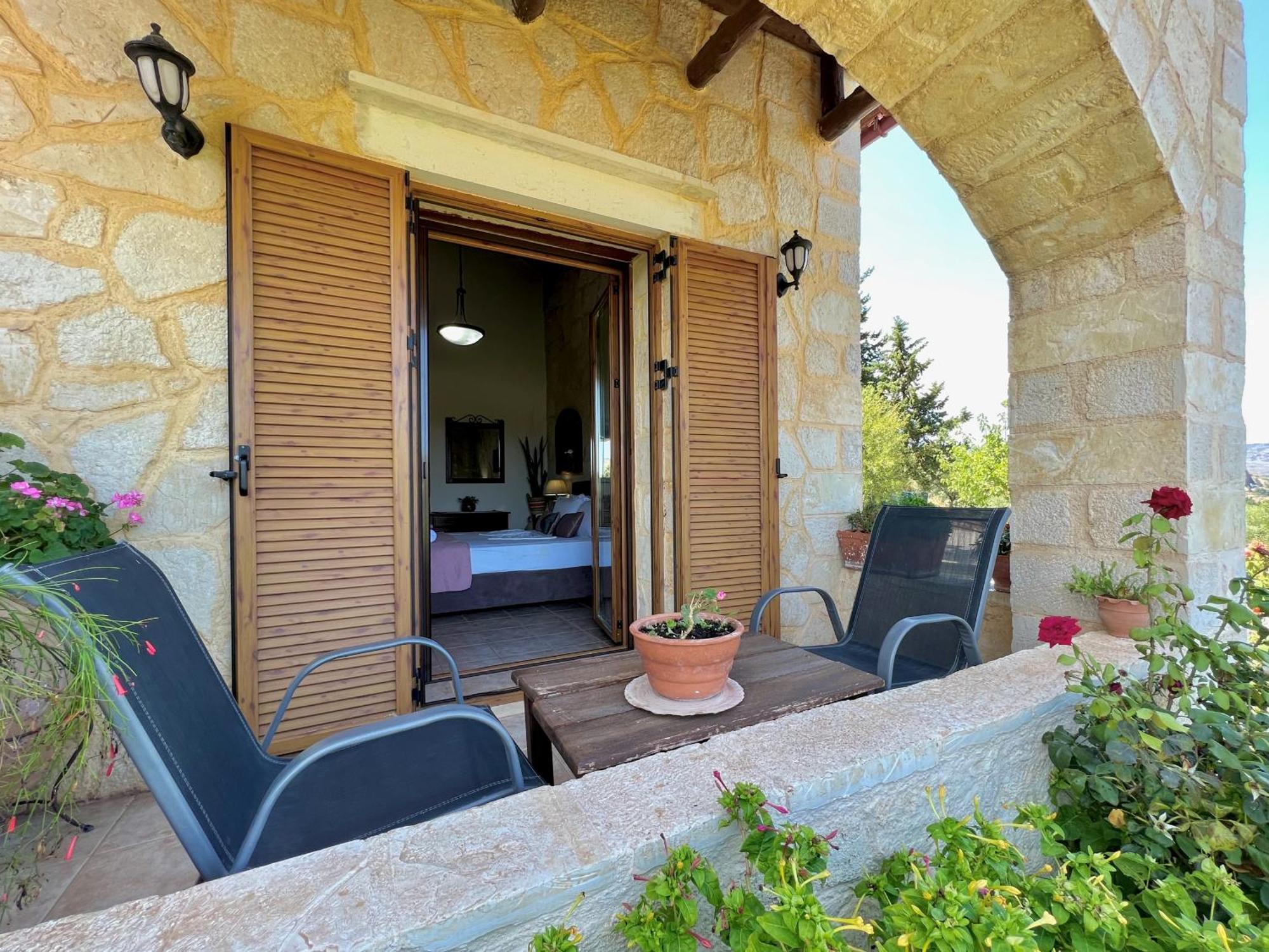 Villa Toula With Pool Nr Armeni Crete Makhairoí 外观 照片